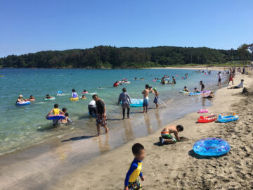 気仙沼大島 小田の浜海水浴場 東北の風景マップ